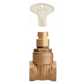 Registro de gaveta de acionamento restrito 3/4"