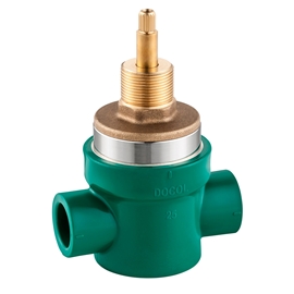 Registro tipo gaveta baseTec PPR de 25 1/4 volta