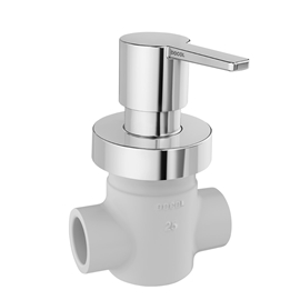 Registro tipo gaveta baseTec PVC com acabamento Gali