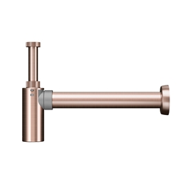 Sifão de parede para lavatório Top cobre escovado