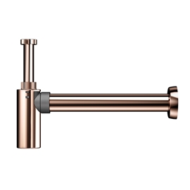 Sifão de parede para lavatório Top cobre polido