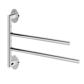 Toalheiro duplo articulado acessórios Hotel