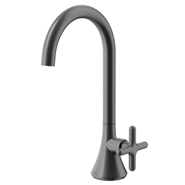 Torneira para banheiro 290 Liss grafite escovado