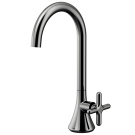 Torneira para banheiro 290 Liss grafite polido