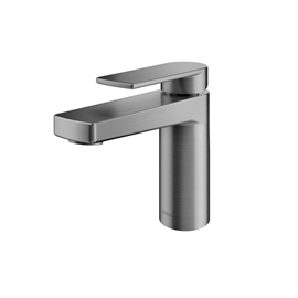 Torneira bica baixa de mesa para lavatório Argon grafite escovado