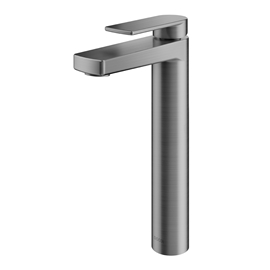 Torneira bica alta de mesa para lavatório Argon grafite escovado