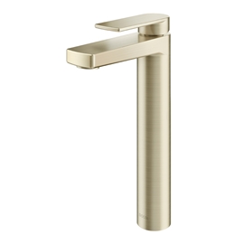 Torneira bica alta de mesa para lavatório Argon níquel escovado