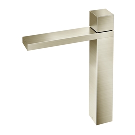 Torneira para banheiro bica alta Minima níquel escovado