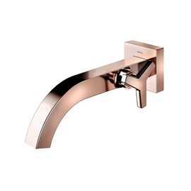 Torneira de parede para lavatório DocolCity cobre polido