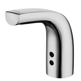 Torneira bica baixa de mesa para lavatório LEED DocolEletric Zenit cromado