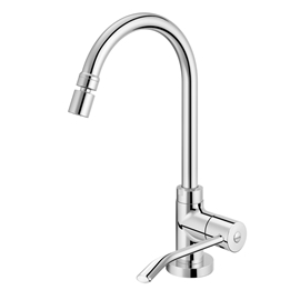 Torneira para cozinha com alavanca bica móvel Benefit