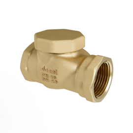 Válvula de retenção horizontal 1"