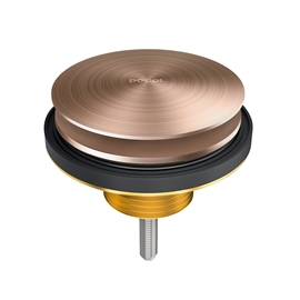 Válvula de saída d'água oculta cobre escovado