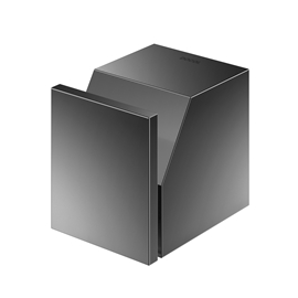 Cabide Minima grafite polido