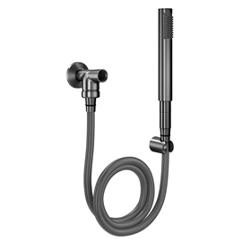 Ducha manual com desviador para chuveiro de parede C30 grafite escovado