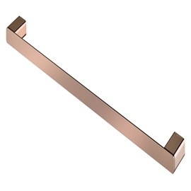 Porta-toalhas bastão 676 mm DocolFlat cobre polido