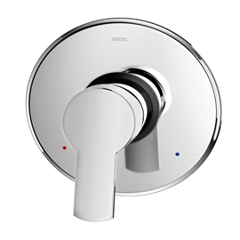 Acabamento monocomando para base Deca Chess/Gali cromado