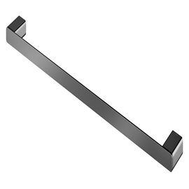 Porta-toalhas bastão 676 mm DocolFlat grafite polido