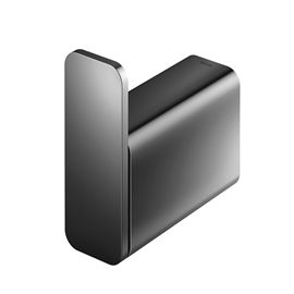 Cabide de parede DocolFlat grafite polido