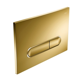 Acabamento para Caixa de Descarga Embutida Salvágua Ouro Polido