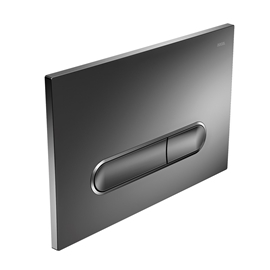 Acabamento para Caixa de Descarga Embutida Salvágua Grafite Polido