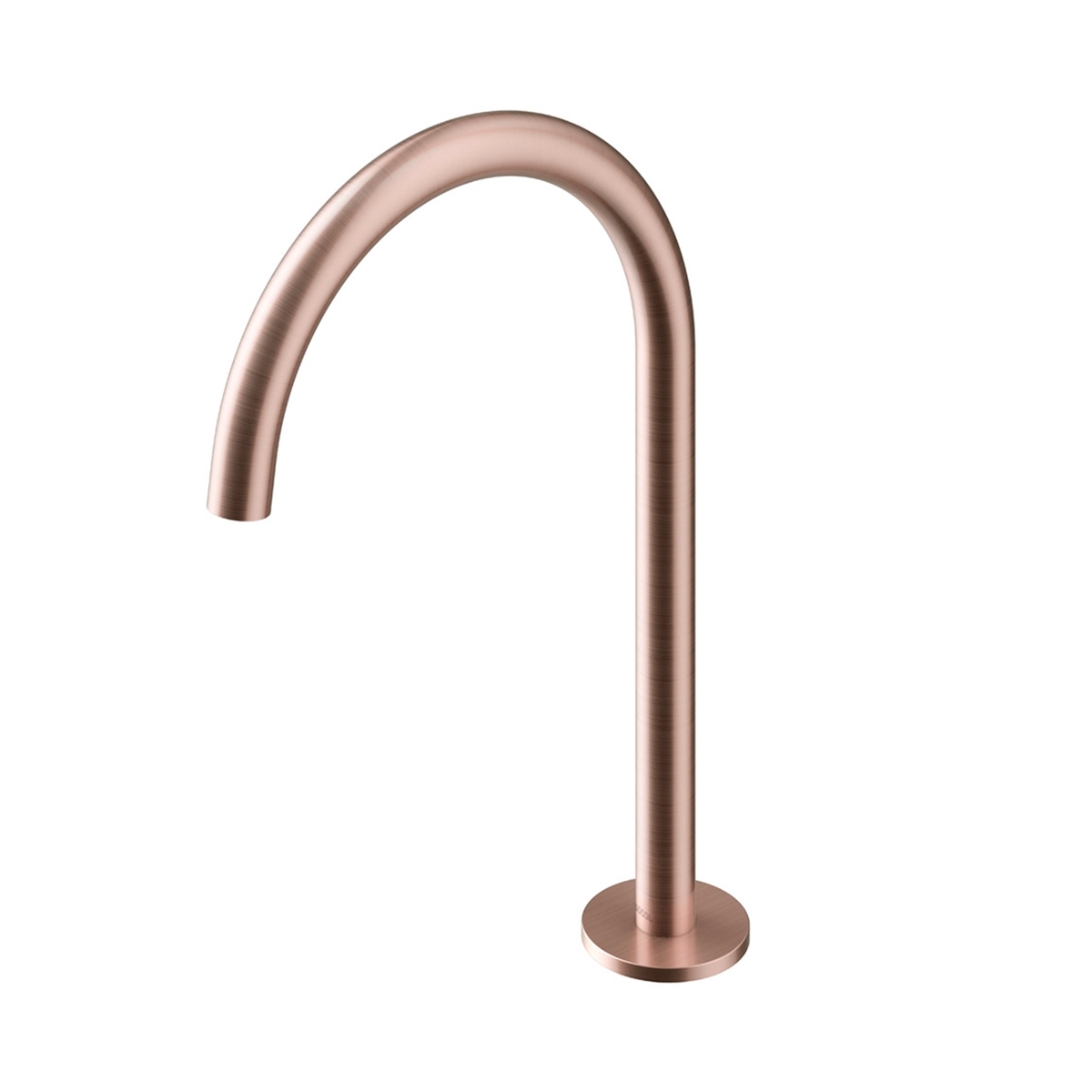 Brushed copper 305 Mix&Match bathroom spout Docol