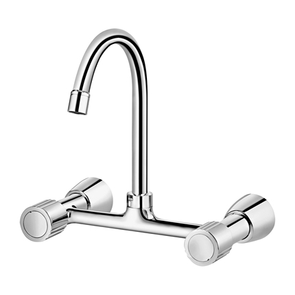 Mezclador para cocina de pared 1/2" y 3/4" Itapema Bella