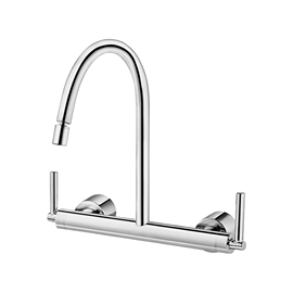 Mezclador para cocina de pared 3/4" Novitá