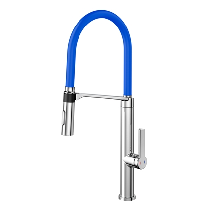 Monocomando para cocina Doc azul
