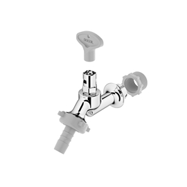 Grifo angular de accionamiento restricto 1/2" y 3/4"