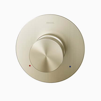 Brushed nickel 3/4" Mix&Match single lever finish